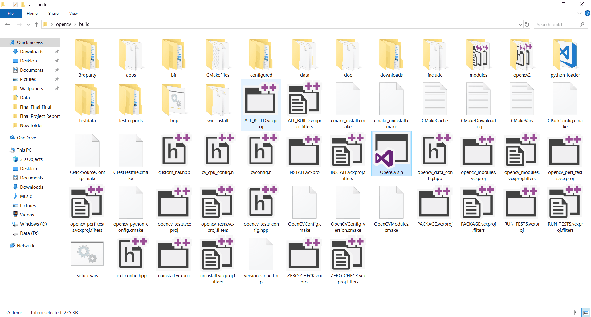 Build Folder